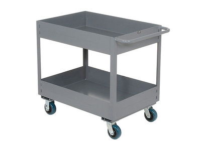 双层钢制平板手推车——高效搬运解决方案RCA-0212