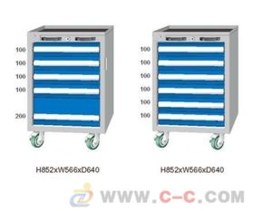 LQM 855工具车 移动式工作站的得力助手与其核心配件脚轮